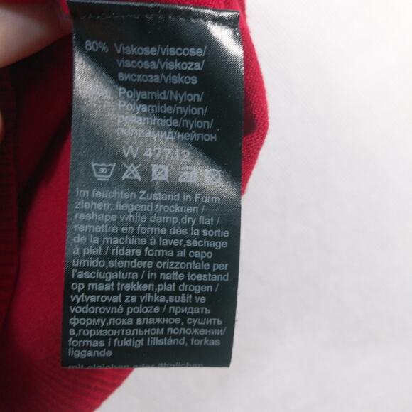 Creation L Red Studded Detail Twinset Cardigan Set Size 6 - Picture 7 of 10